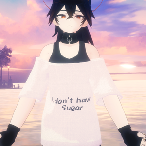 【無料】お砂糖いませんTシャツ【Zangeくん対応】
