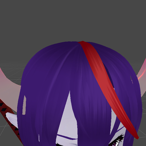 Demonic Bull Horns for VRChat / Blender