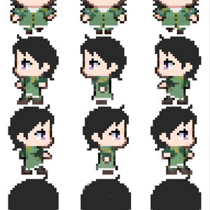 【ピクスクアバター】断髪縁ちゃん