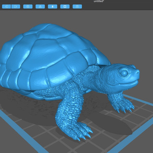 亀のSTLデータ(3Dプリンター用)