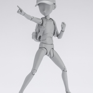 S.H.Figuarts ボディくん -杉森建- Edition DX SET (Gray Color Ver.)