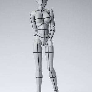 S.H.Figuarts ボディちゃん -ワイヤーフレーム- (Gray Color Ver.)