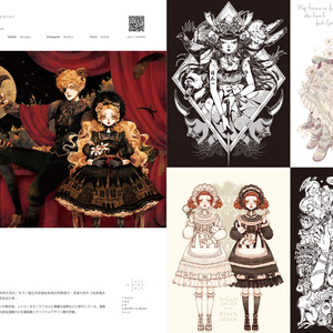 √ Rolua Art Collection + おまけ本 - Rolua no bu-su - BOOTH