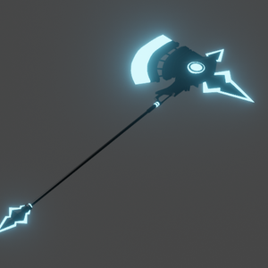 【3Dモデル】両手斧【VRchat・武器】