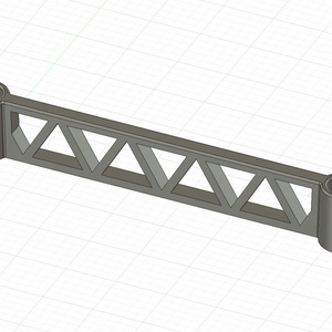 100均メタルラック用補強パーツ ・サイドバー