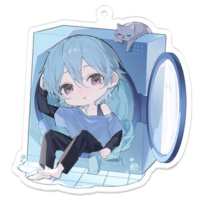 そららん】ぴぽちぇり一周年記念グッズ【アクリルキーホルダー】 - ぴ