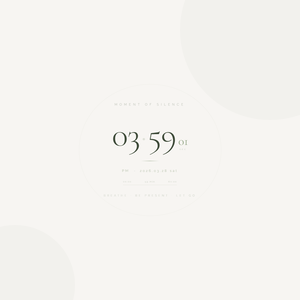 [OBS Widget] HTML Digital Clock — Calm 🌿