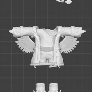 【無料】｜未完成の作品｜Blender作業ファイル 缩略图 2