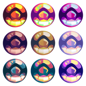 21 Free Vroid Irises [Diamond Style~]