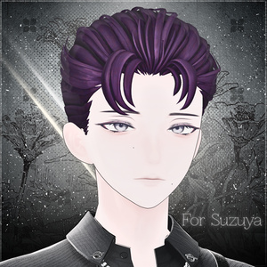 【4アバター対応】CalmBackHair 缩略图 2