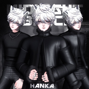 [水瀬 / 狛乃 / 斑霞] Midnight Black Wear [V2] 缩略图 3
