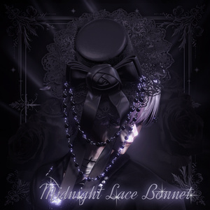[ALL]Midnight Lace Bonnet 缩略图 3