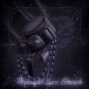 [ALL]Midnight Lace Bonnet 缩略图 6