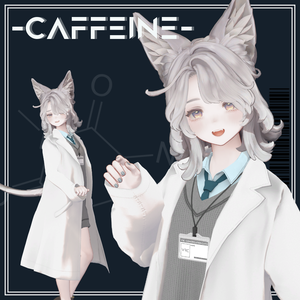 【マリシア対応】-CAFFEINE-【白衣+ニット】