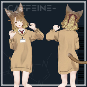 【マリシア対応】-CAFFEINE-【白衣+ニット】 缩略图 4