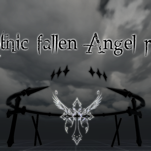 【FREE】Gothic fallen Angel ring