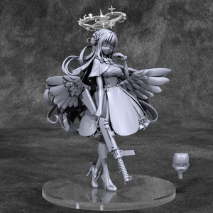 1/8スケール 3Dプリント ガレージキット Ele 美少女フィギュア