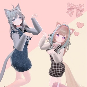 りぼんとハートのバレンタインワンピース【10色展開】 缩略图 3
