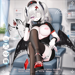 【SALE】💉Devil🦴Nurse💉「15アバター対応」 缩略图 4