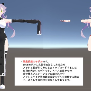 【VRChat向け企画アバター】日之原 竜【PhysBones対応】 缩略图 7