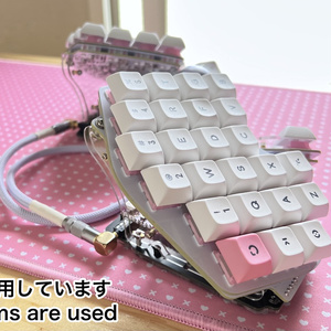 NumNum Bento 自作キーボード 白カスタム 設定済 3本指ジェスチャー