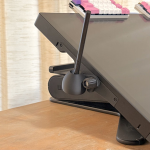 Cintiq Pro24用 傾斜角可変スタンド 最大75度 キーボード下置き型 新