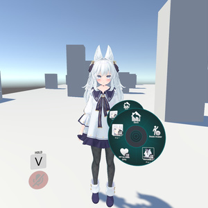 (SDK FIX) Luruleahルルリア用のFX/表情/服の設定/外観の変化/DPSインストール設定/同梱メニュー   (ver 1.4更新)