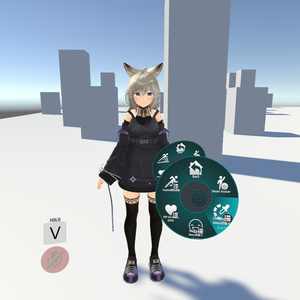 (SDK FIX)  モフィラMophira用のFX/表情/服の設定/外観の変化/DPSインストール設定/同梱メニュー  (ver 1.4更新)
