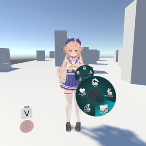 (SDK FIX) RorenローレンのFX/表情/服の設定/外観の変化/DPSインストール設定/コントローラー同梱メニュー (ver 1.1更新)