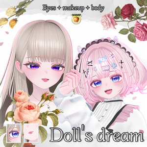 Doll's dream___(EyE + makeup + body ~ Texture_for Manuka )