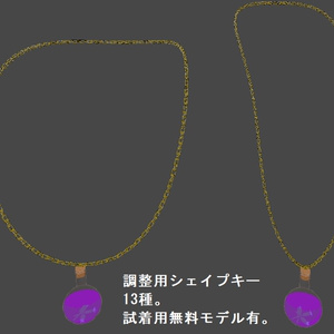 【試着有】フラスコネックレス【VRChat】 缩略图 2