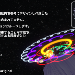 【ModularAvatar対応ギミック】天動説ヘイロー-TendousetuHalo-
