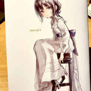 つくみずらくがき画集』／画集単体およびポストカードセット販売あり