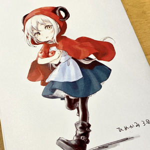 ニットちゃんキャンバスプリント - とあるお茶 - BOOTH