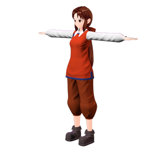 【Blender】ホリィ/Holly (モンスターファーム/Monster Rancher)