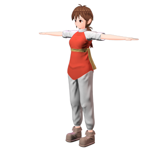 【Blender】コルティア/Coltia (モンスターファーム2/Monster Rancher 2)