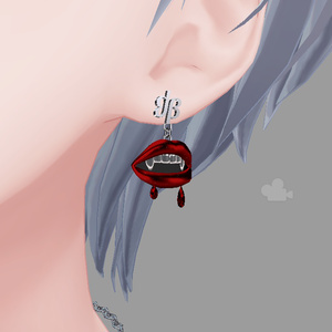 【VRC想定】Vampi　ピアス 缩略图 2