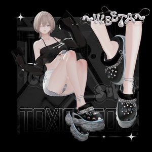 【VRC想定】Toxic Neon Clogs 缩略图 6