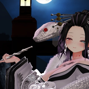 【3Dヘアモデル＋髪飾り】KAGUYA -輝夜- 9アバター対応 缩略图 10