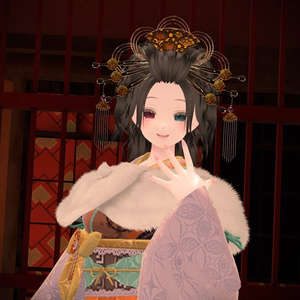 【3Dヘアモデル＋髪飾り】KAGUYA -輝夜- 9アバター対応 缩略图 11