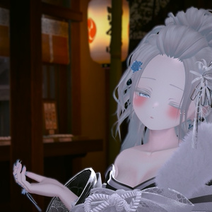【3Dヘアモデル＋髪飾り】KAGUYA -輝夜- 9アバター対応 缩略图 9