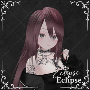 【VRC想定ヘアモデル】9アバター対応 -Eclipse- 缩略图 15