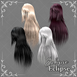 【VRC想定ヘアモデル】9アバター対応 -Eclipse- 缩略图 5