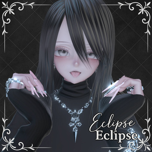 【VRC想定ヘアモデル】9アバター対応 -Eclipse- 缩略图 8
