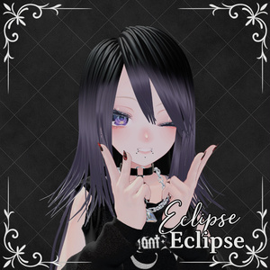 【VRC想定ヘアモデル】9アバター対応 -Eclipse- 缩略图 17