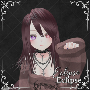 【VRC想定ヘアモデル】9アバター対応 -Eclipse- 缩略图 19