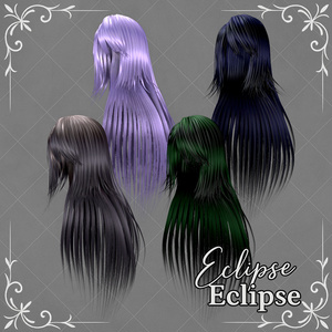 【VRC想定ヘアモデル】9アバター対応 -Eclipse- 缩略图 6