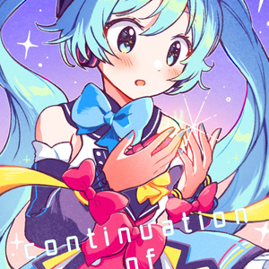 ホロ加工缶バッジA＜asteroid：初音ミク＞ - Rella Artworks / 不安定+