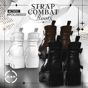 Strap Combat Boots 「MANUKA」「KARIN」「LiME」「MOE」「KIKYO」「MAYA」「SELESTIA」 缩略图 5