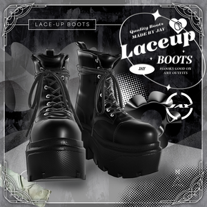 Lace-up Boots  「MANUKA」「KARIN」「LiME」「MOE」「KIKYO」「MAYA」「SELESTIA」